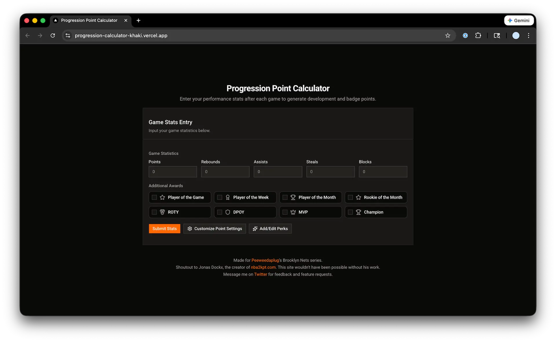 Project screenshot 1